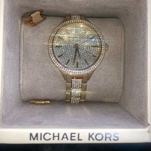Michael Kors watch bling